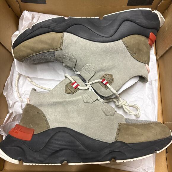 Sorel Kinetic Renegade Waterproof Boots 11 Alpine Gray Suede Ankle Booties - Picture 6 of 9